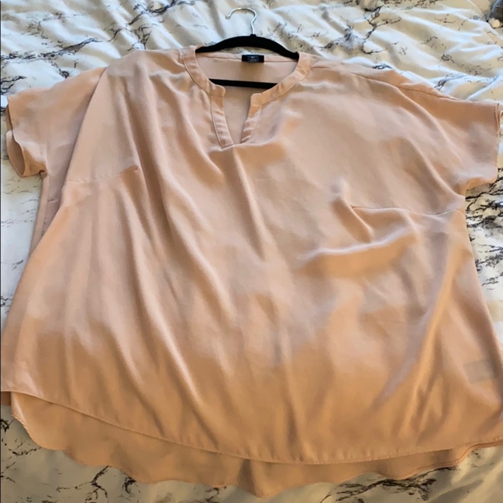 Worthington 0X Blush Blouse